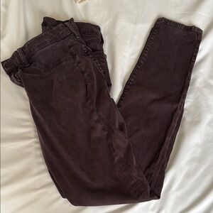 J Brand Skinny Brown Jeans Soft Denim